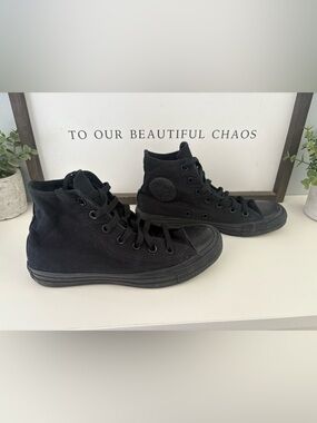 Converse Chuck Taylor All Star high-top triple black 7W5M